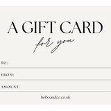 E- Gift Card