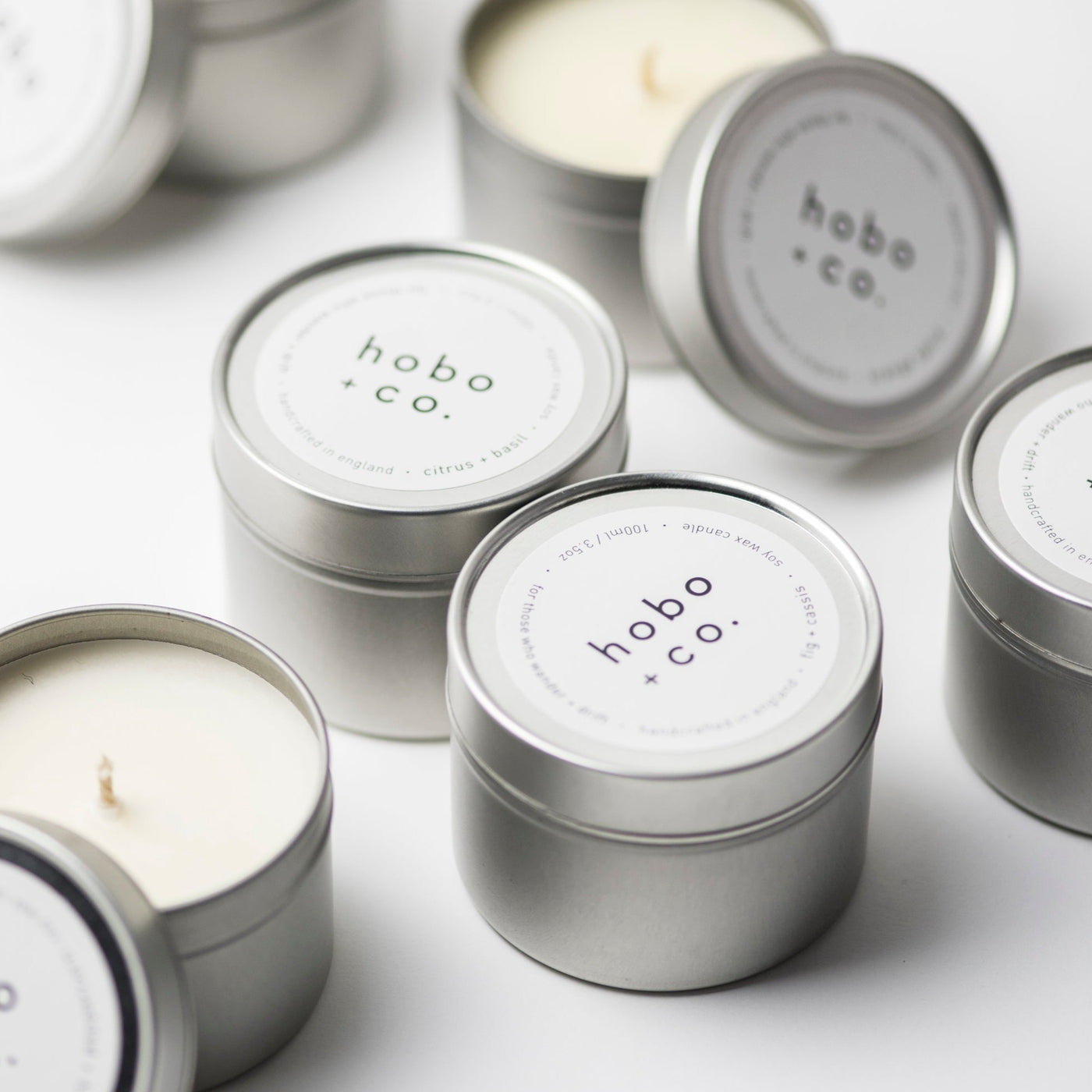 Summer Travel Tin Soy Candle Bundle